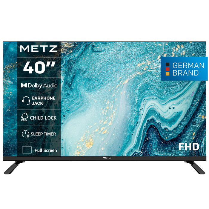 METZ TV 40MTE2000Z 40" LED TV, HD, black