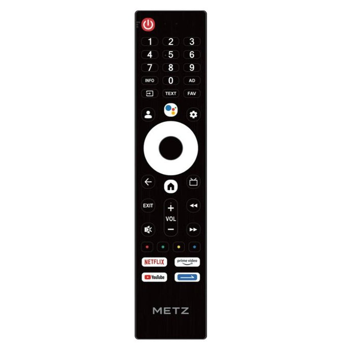 METZ TV 50" UHD LED SMART TV, 4K Ultra HD, Google TV, Frameless