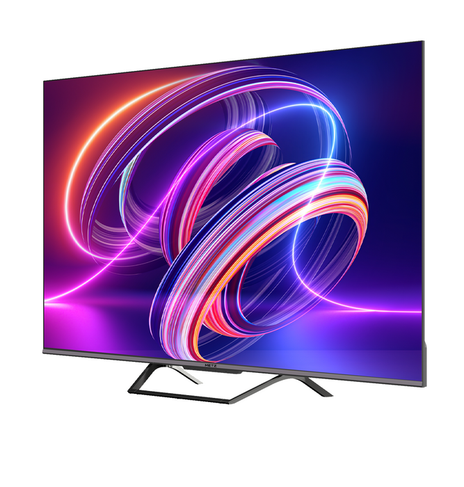 TV METZ 55MQD7500Z, 55"(139 cm), QLED Smart TV, Google TV, UHD, Black