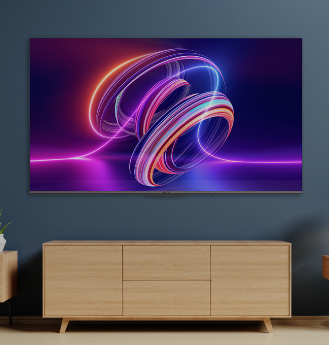 TV METZ 55MQD7500Z, 55"(139 cm), QLED Smart TV, Google TV, UHD, Black