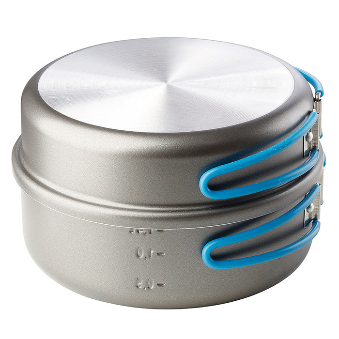 Tourist tableware and cutlery SET for 2 people.