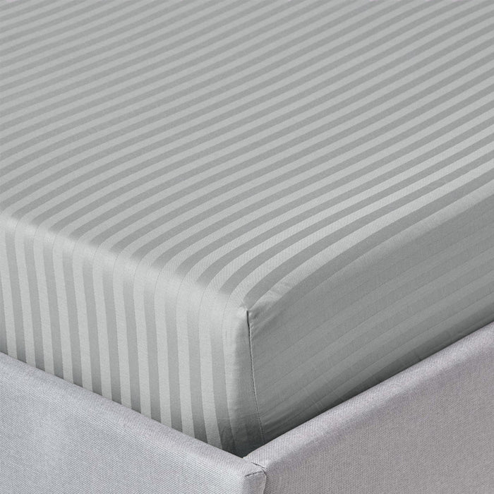 SHEET WITH ELASTIC 160X200 CM AND 2 COVERS 50X70 CM MIABELLA HOME GRAY