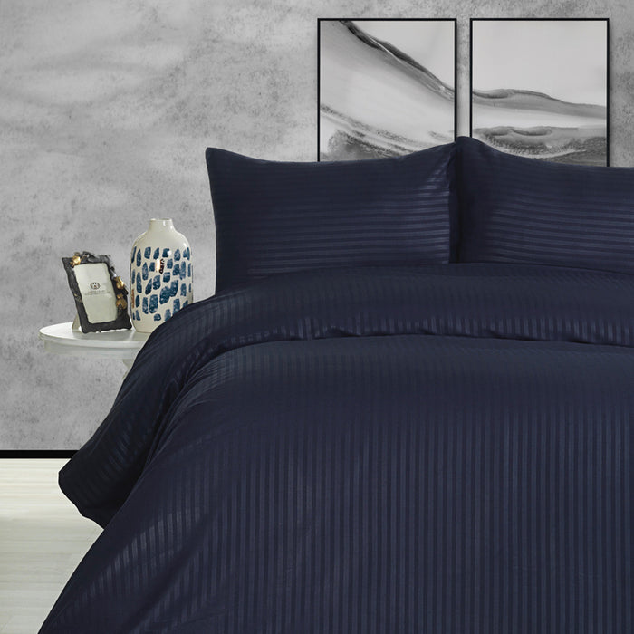DOUBLE BEDROOM SET 4 PIECES MIABELLA HOME DARK BLUE