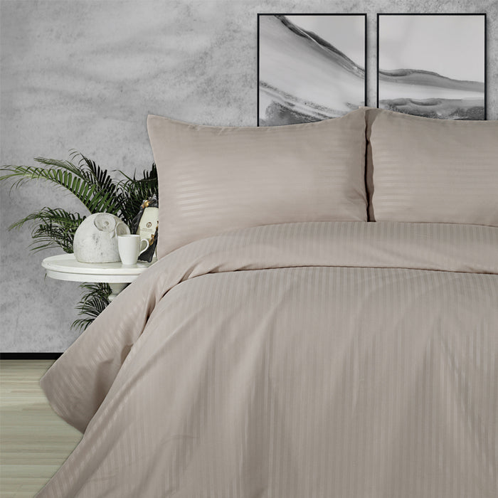 DOUBLE BEDROOM SET 4 PIECES MIABELLA HOME BEIGE