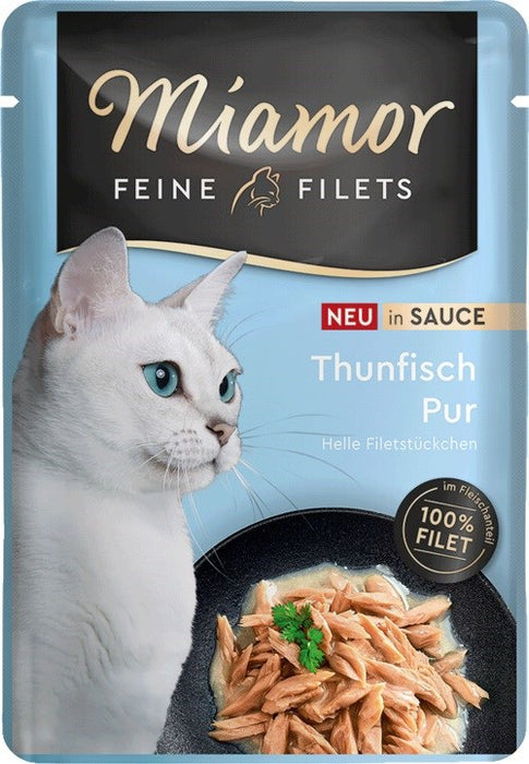 MIAMOR Fine Filets Tuna in sauce  - wet cat food - 100g
