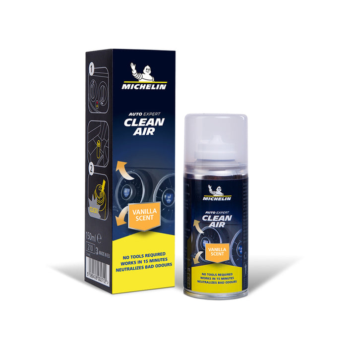 SPRAY FOR CLEANING CAR AIR CONDITIONERS 150ML MICHELIN VANILLA