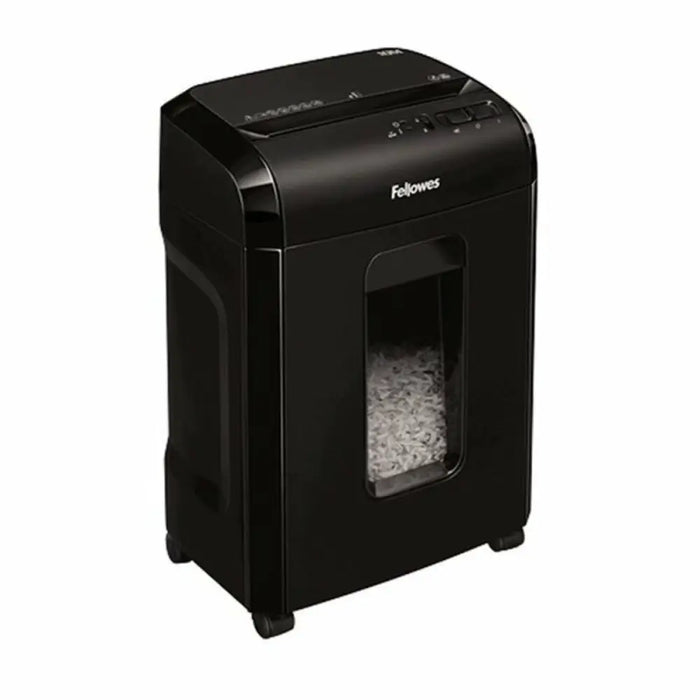Micro-Cut Paper Shredder Fellowes 4630601 19 L 2 x 12 mm 10 Sheets Black - Електроника Периферни и резервни