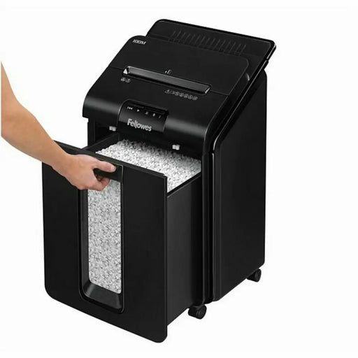 Micro-Cut Paper Shredder Fellowes AutoMax100M Black - Електроника Периферни и резервни части<<<Компютри|