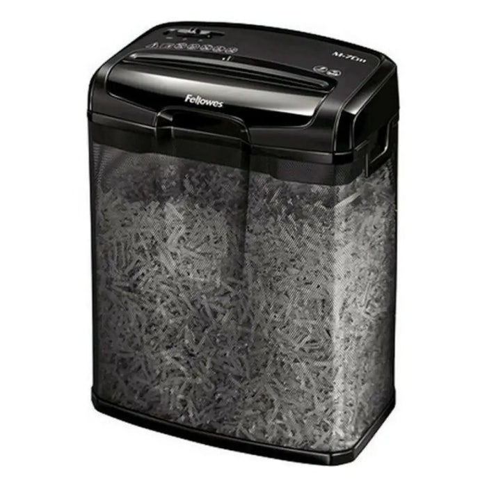 Micro-Cut Paper Shredder Fellowes M-7CM 13 L 7 Sheets Black - Електроника Периферни и резервни части<<<Компютри|