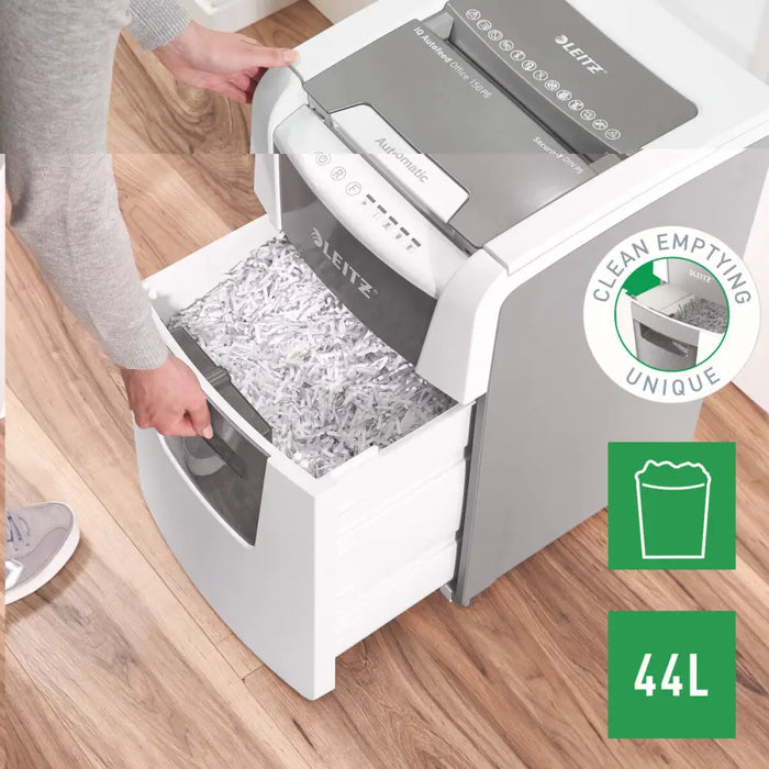 Micro-Cut Paper Shredder Leitz IQ 150 Autofeed P5 - Електроника Периферни и резервни части<<<Компютри|