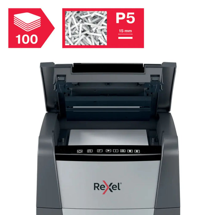 Micro-Cut Paper Shredder Rexel Optimum Auto+ 100M - Електроника Периферни и резервни части<<<Компютри|