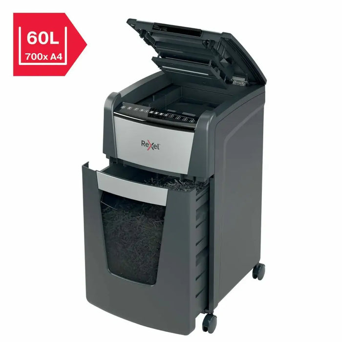 Micro-Cut Paper Shredder Rexel Optimum Auto+ 300M 60 L - Електроника Периферни и резервни части<<<Компютри|
