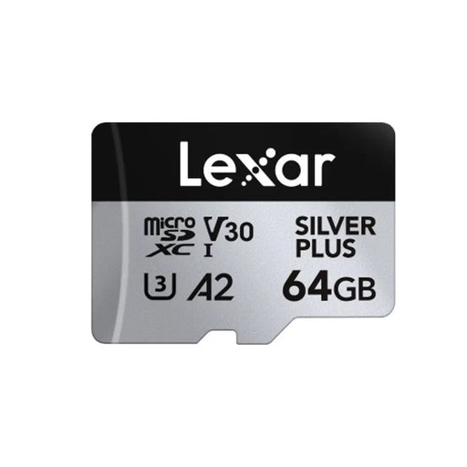 Micro SD Card Lexar Lexar Professional SILVER PLUS 64 GB - Компютър Мрежи и компоненти<<<Компютри|