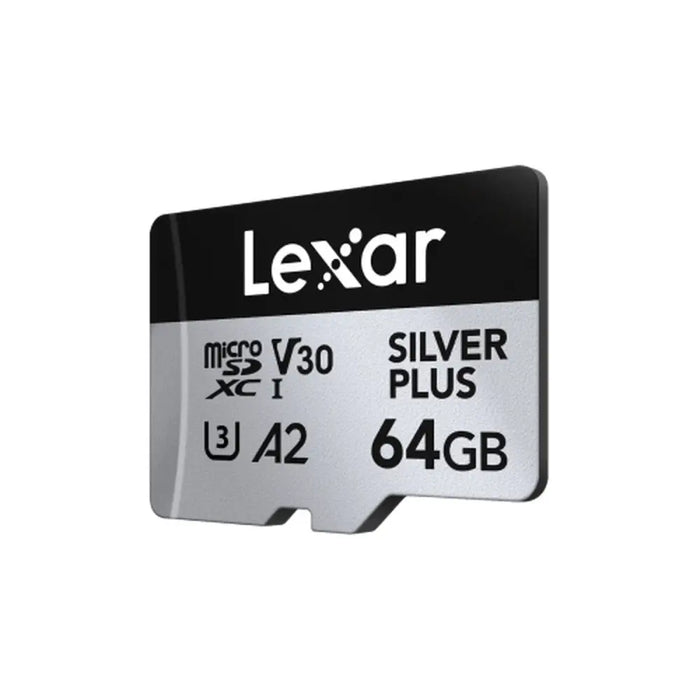 Micro SD Card Lexar Lexar Professional SILVER PLUS 64 GB - Компютър Мрежи и компоненти<<<Компютри|