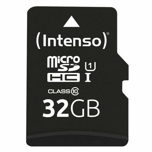 Micro SD Memory Card with Adaptor INTENSO 3423480 32 GB - Компютър Мрежи и компоненти<<<Компютри|