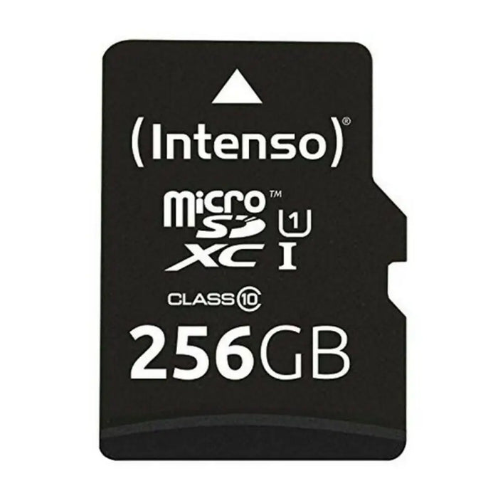 Micro SD Memory Card with Adaptor INTENSO 3423492 256 GB 256 GB - Компютър Мрежи и компоненти<<<Компютри|