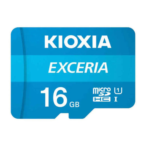 Micro SD Memory Card with Adaptor Kioxia Exceria UHS-I Class 10 Blue - Компютър Мрежи и компоненти<<<Компютри|