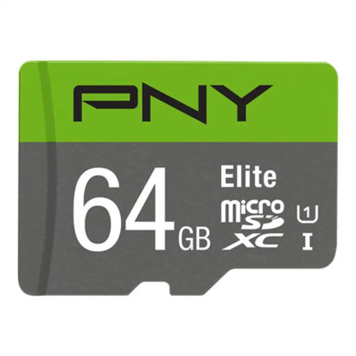 Micro SD Memory Card with Adaptor PNY P-SDUX64U185GW-GE 64 GB - Компютър Мрежи и компоненти<<<Компютри|