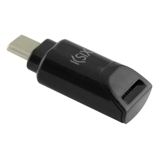 Micro SD to USB-C Adapter KSIX Black - Компютър Кабели и адаптери<<<Компютри|