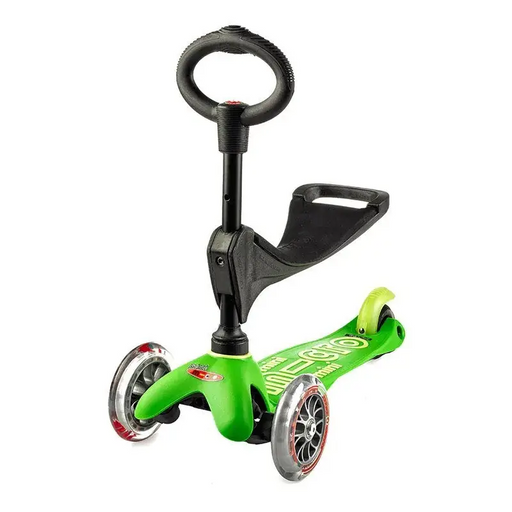 Micro three-wheeled scooter/rider Mini 3in1 Deluxe Green - Traditional scooters (for children)SRE-HUL<<<(Games