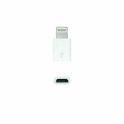 Micro USB to Lightning Adapter NANOCABLE 10.10.4100 - USB кабели<<<Компютър Кабели и адаптери<<<Компютри|