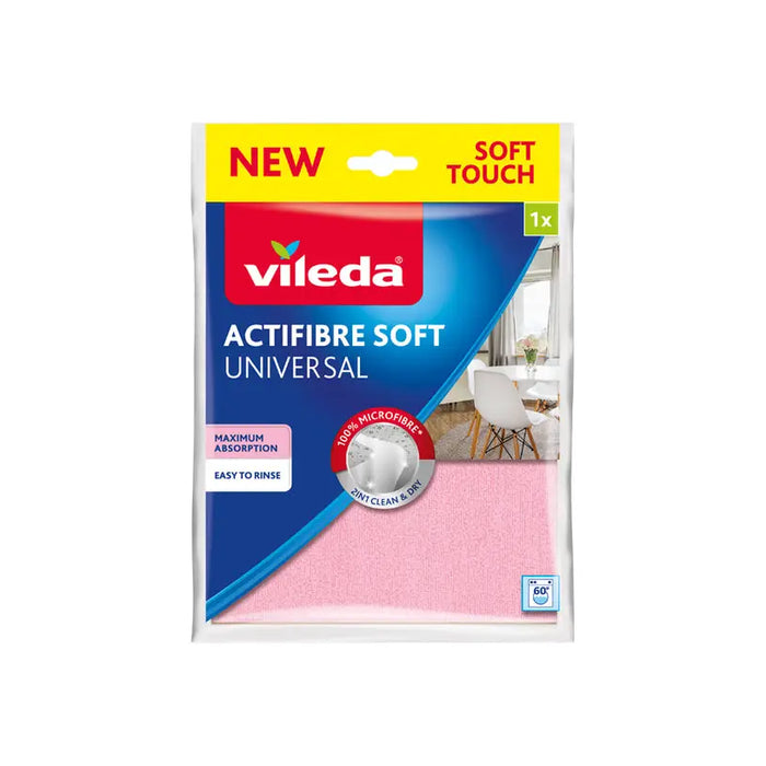 MICROFIBER TOWEL ACTIFIBRE SOFT VILEDA - Продукти за почистване<<<Домашни потреби<<<Кухня<<<Praktiker