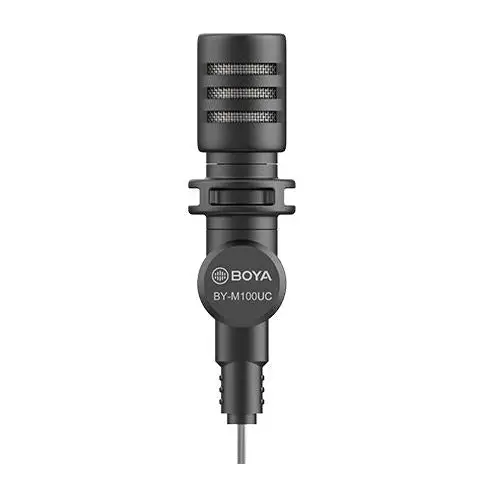 Microphone BOYA BY-M100UC compact - Микрофони<<<Компютърна периферия<<<ValiAPI
