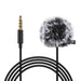 Microphone Jack Puluz 1.5m jack 3.5mm PU424 - Lavalier<<<Microphones<<<Audio<<<InnproXML