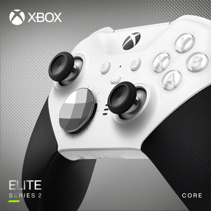 Microsoft Gaming Controller, For Xbox, Wireless, Series 2 Core, White