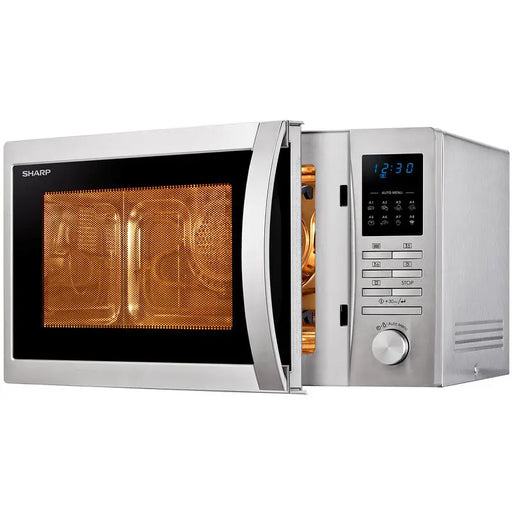 Microwave oven Sharp R322STWE 900 W 25 Liters - Микровълнови фурни<<<Малки електроуреди за дома<<<ZoraSite