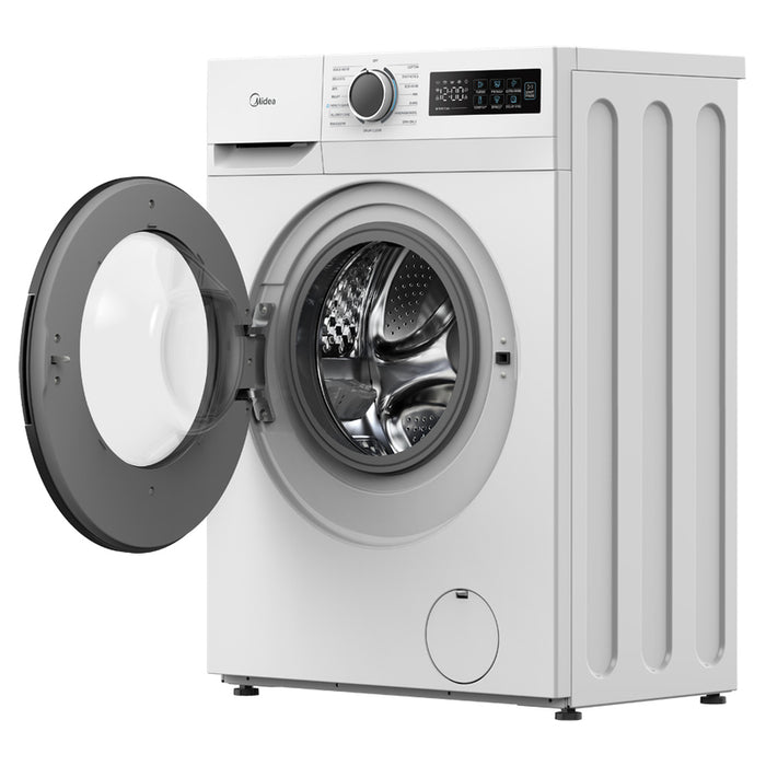 Washing machine MIDEA MF110W80BA10/W-HR 8.0 kg, 1400 rpm, INVERTER MOTOR