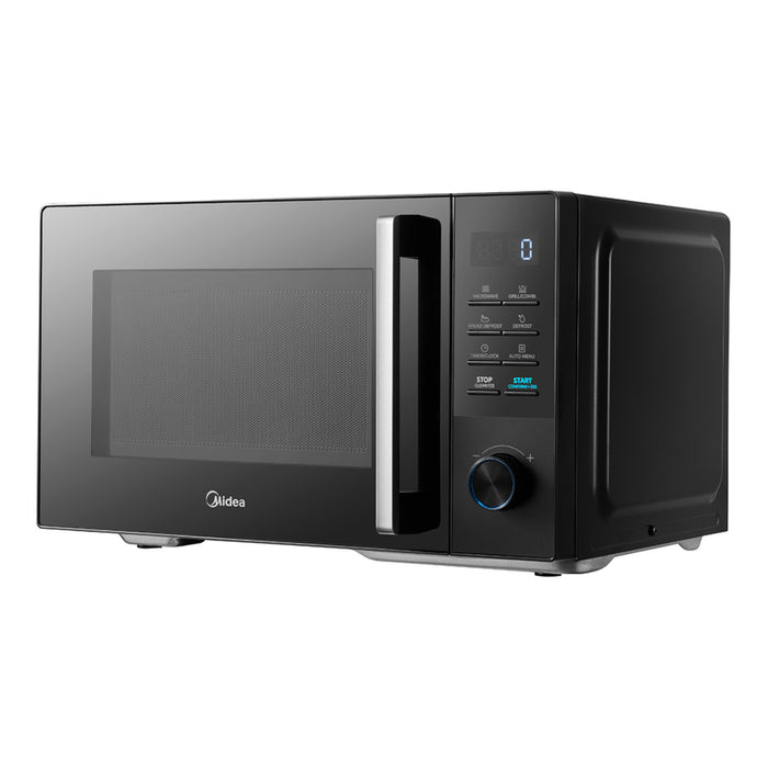 Microwave oven MIDEA MMO-AG25VB(BK) 900.0 W, 25.00 L, GRILL FUNCTION