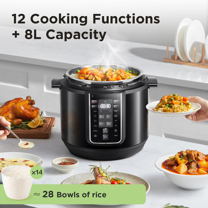 MULTICOOKER MIDEA MPC802SAMK 7.60 L
