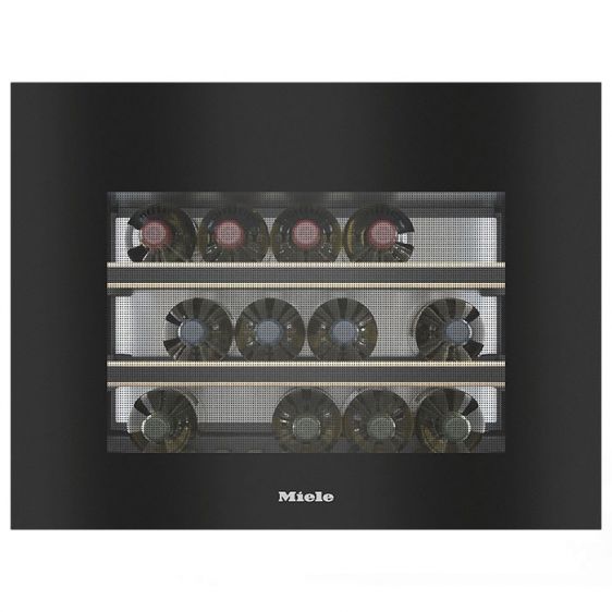 Built-in wine cooler MIELE KWT 7112 iG Obsidian Black