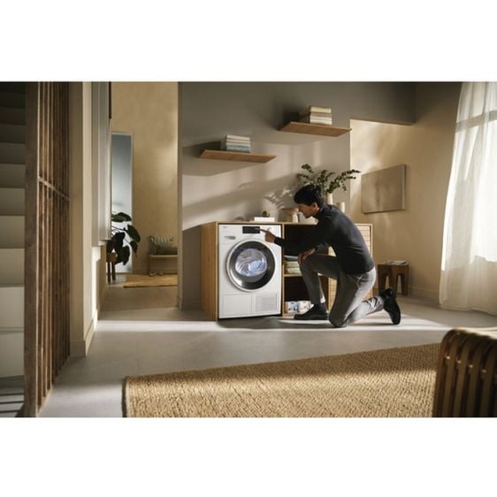 Dryer MIELE TWC640WP EcoSpeed&8kg, Heat pump, EcoDry, Miele@home