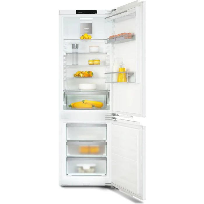 Built-in refrigerator with freezer MIELE KFN 7734 B , 253 l, B , Yes
