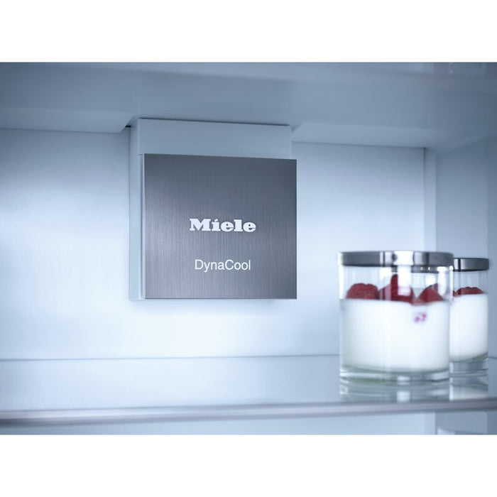 Built-in refrigerator with freezer MIELE KFN 7734 B , 253 l, B , Yes