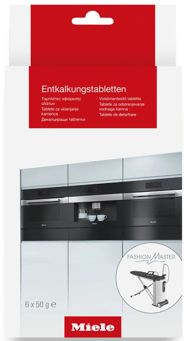 MIELE descaling tablets for steam ovens and espresso machines 11201150