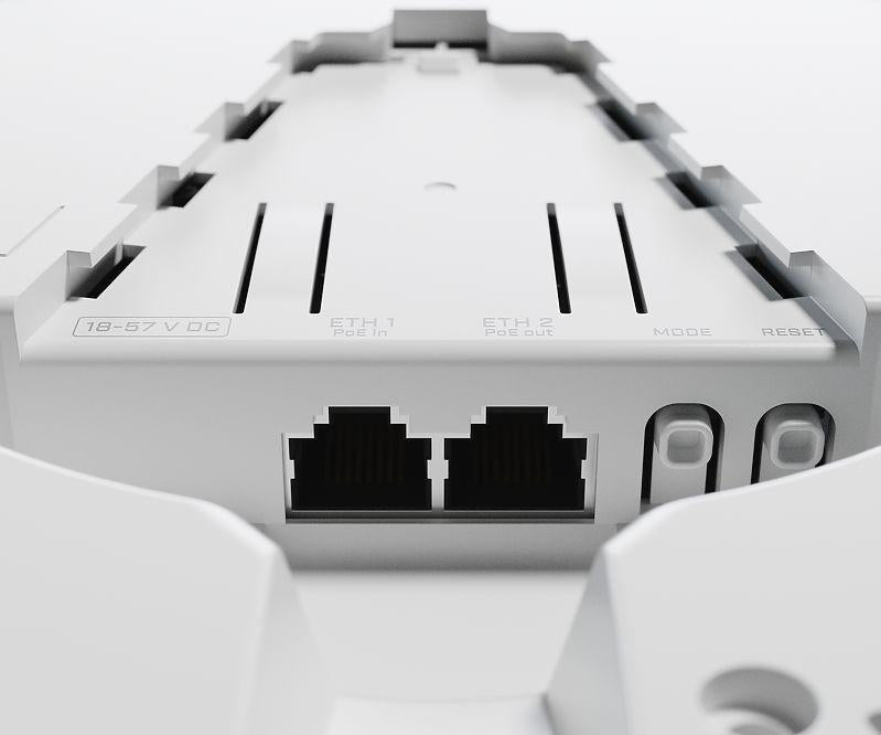 Wireless Access Point MikroTik RBcAPGi-5acD2nD-XL, For ceiling, 128MB RAM, 2xLAN 10/100/100, 2.4/5Ghz, RouterOS