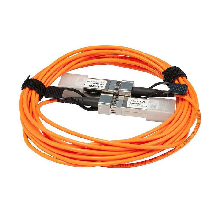 Communication cable Mikrotik S+AO0005, SFP+direct attach active optics cable, 5m
