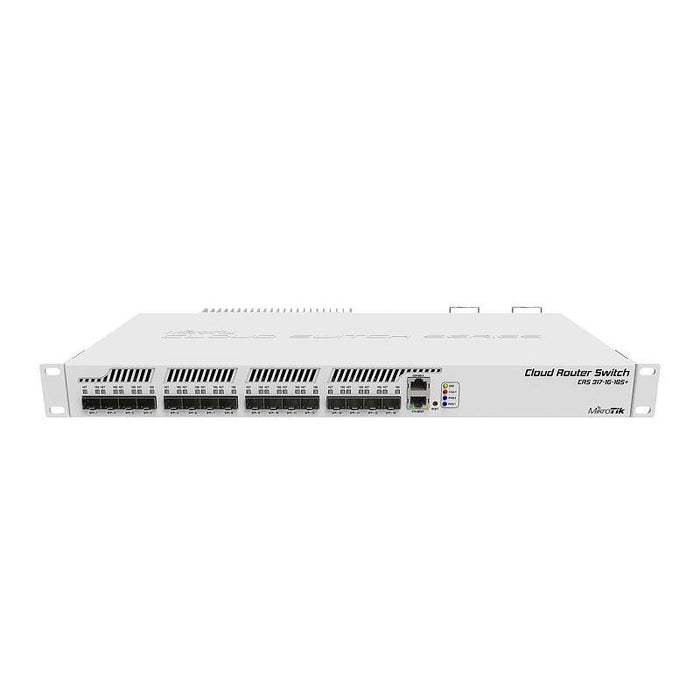 Cloud Router Mikrotik CRS317-1G-16S+RM, 1 x Gigabit LAN, 16 x SFP