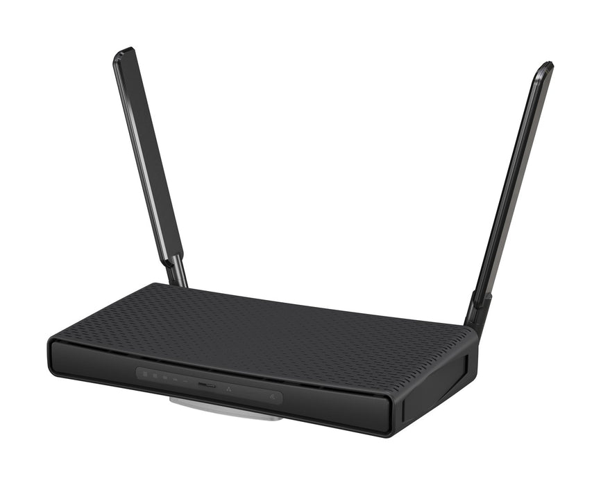 Router MikroTik hAP ax3, 2.4/5 GHz, 574 - 1200 Mbps, 1x PoE-out, Black