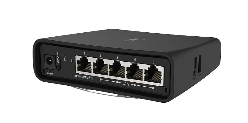 Wireless Access Point MikroTik hAP ac² RBD52G-5HacD2HnD, 128MB RAM, 5 x Gbit LAN, 2.4Ghz 802.11b/g/n, 5GHz 802.11an/ac