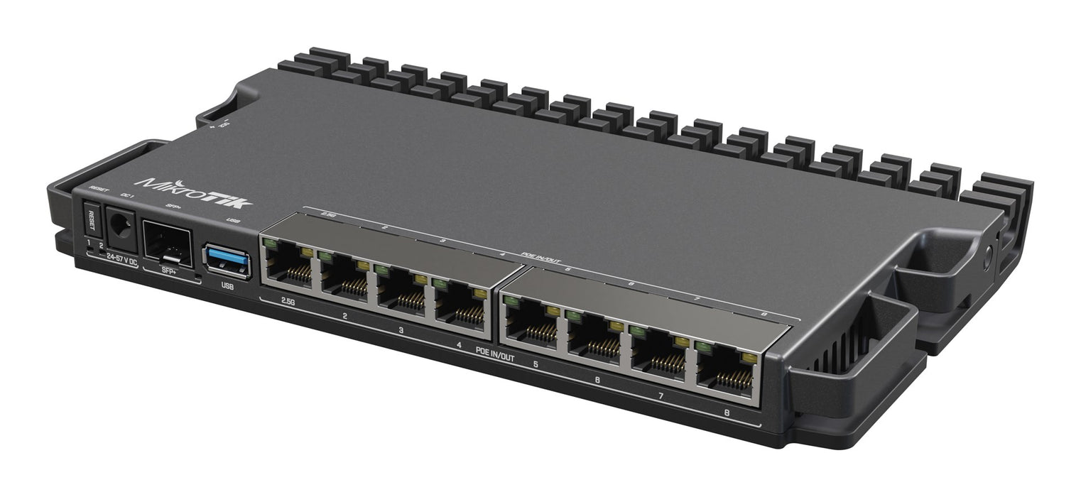 Router MikroTik RB5009UG+S+IN, CPU 1.4GHz, 1GB, 7x10/100/1000, 1xSFP, USB 3.0