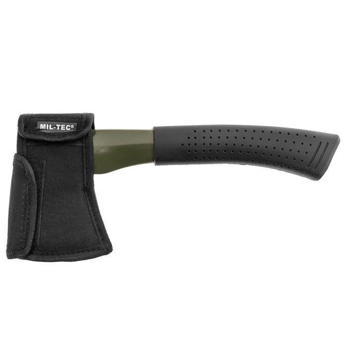 Mil-Tec Axe with cover Olive
