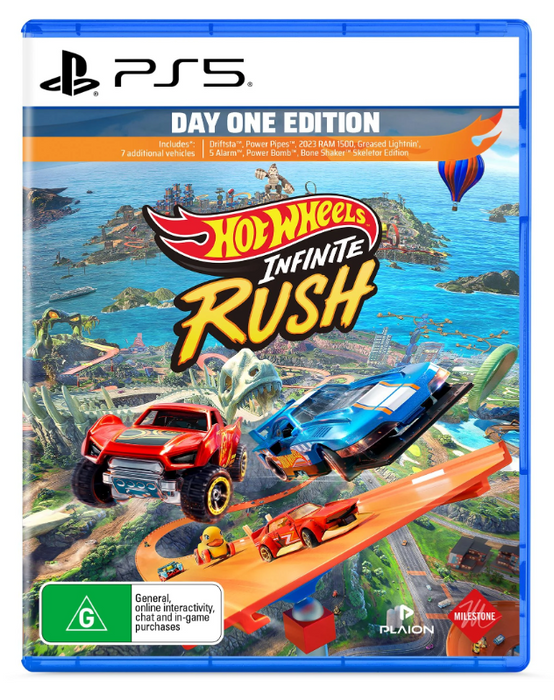 HOT WHEELS INFINITE RUSH DAY1 EDITION Game (PS5)