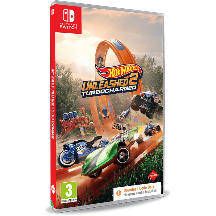 Hot Wheels Unleashed 2 Game - Code in Box (NSW)