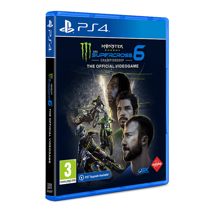Monster Energy Supercross 6 Game (PS4)
