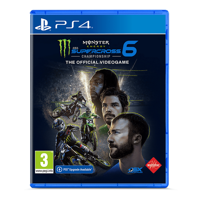 Monster Energy Supercross 6 Game (PS4)
