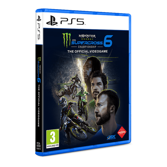 Monster Energy Supercross 6 Game (PS5)